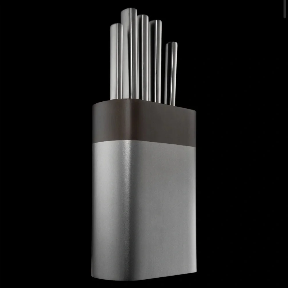 🆕 Cuisine::pro® Daisho™ Nara - Japanese Stainless Steel 6 Piece Knife Block Set
